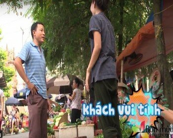 Bắp gặp tiểu thư của tập đoàn Phan Thị bán rau ở Thường Tín - Hà Nội