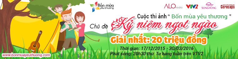 Cuộc thì ảnh Bốn mùa yêu thương